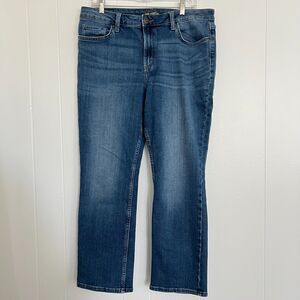 Lee "Regular Fit" Straight Leg Mid-Rise Blue Jeans 14s